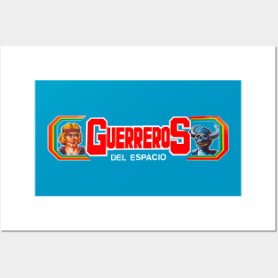 Guerreros Del Espacio Posters and Art